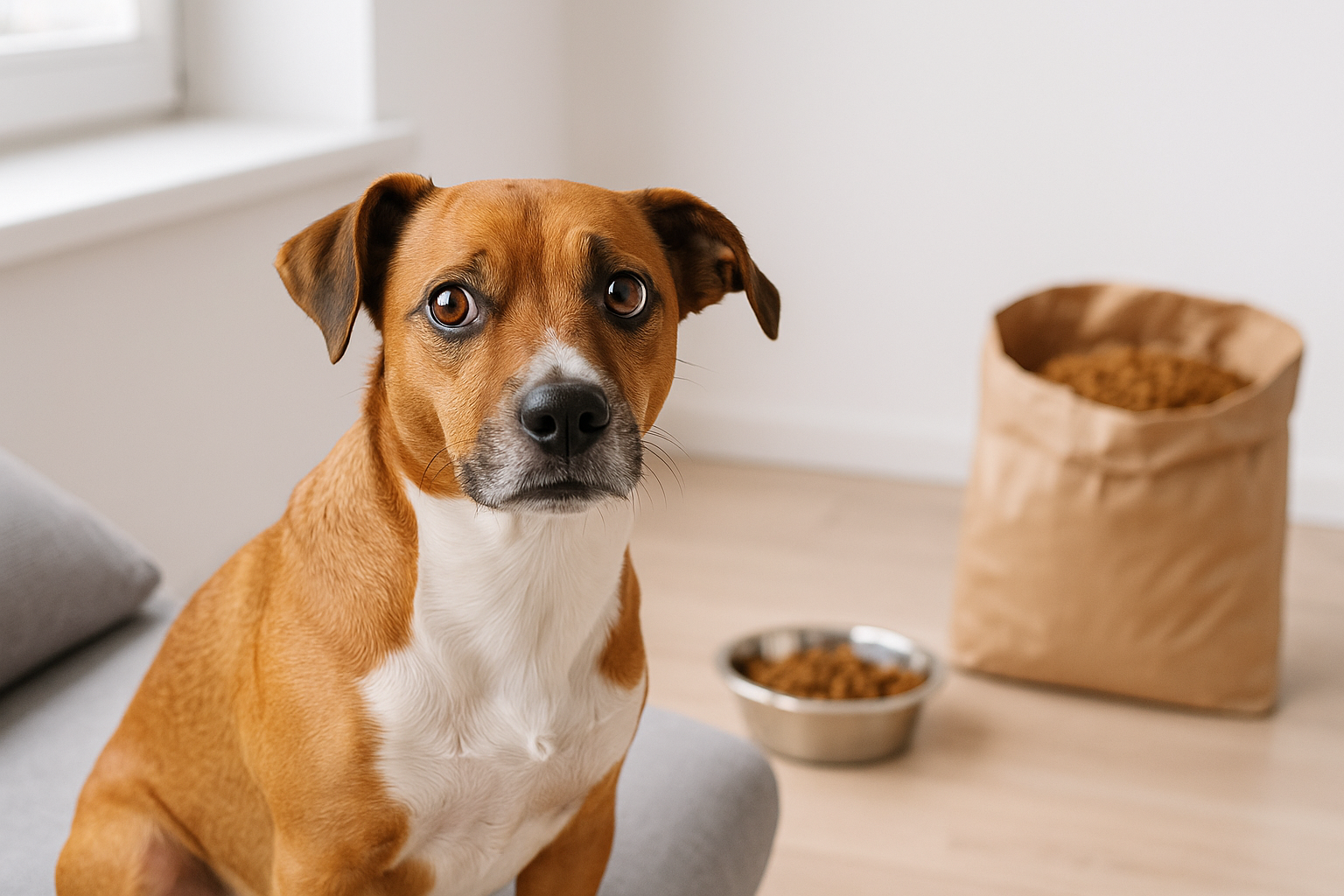 Hvorfor prutter min hund? Guide til fordøjelse, foderskifte og det bedste hundefoder