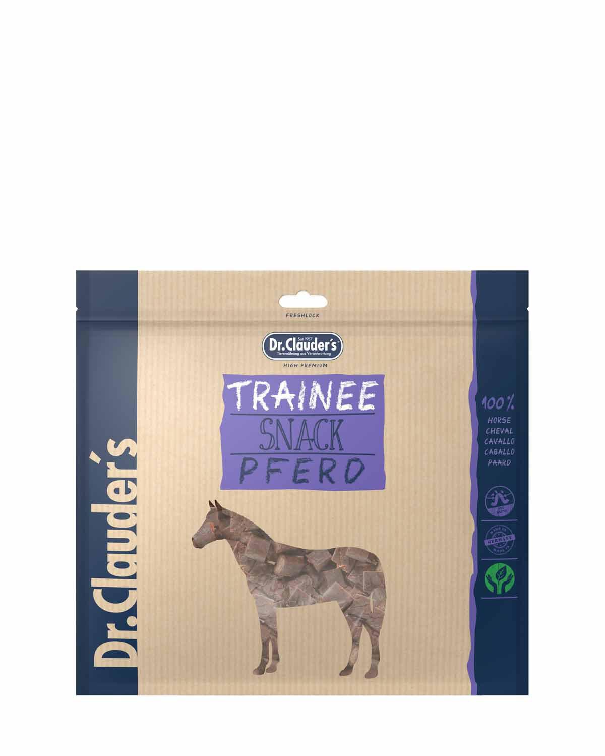5 Pack - Dr. Clauder's Trainee Medium træningsgodbidder med hest 500g